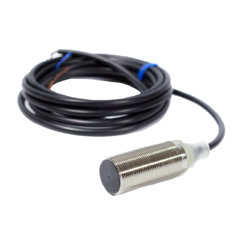 Sensor inductivo M18 PNP NO 3 hilos 10..30 Vdc con cable de 2m